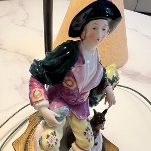 Dresden Porcelain Now As A Lamp